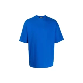T-shirt de algodão com logótipo nas costas «Blue» 570805THV808077