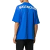 T-shirt de algodão com logótipo nas costas «Blue» 570805THV808077