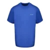 T-shirt de algodão com logótipo pequeno «Azul» 556150TBV438077