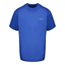 T-shirt de algodão com logótipo pequeno «Azul» 556150TBV438077