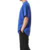 T-shirt de algodão com logótipo pequeno «Azul» 556150TBV438077