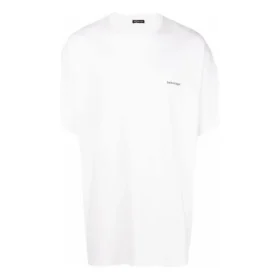 T-shirt de algodão com logótipo pequeno «Branco» 556151TYK289000