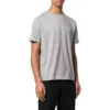 T-shirt de algodão com logótipo pequeno «Cinza» 556151TYK281300