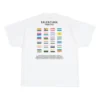T-shirt de algodão oversized Pride 22 «Branco Preto» 694576TMVO20904