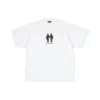 T-shirt de algodão oversized Pride 22 «Branco Preto» 694576TMVO20904