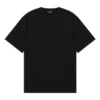 T-shirt de cor sólida «Preto» 651795TAV041000
