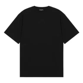 T-shirt de cor sólida «Preto» 651795TAV041000