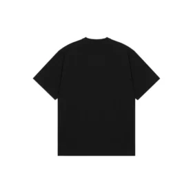 T-shirt de cor sólida «Preto» 651795TAV041000
