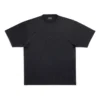 T-shirt de corte médio «Preto Desbotado» 739784TOVF49034