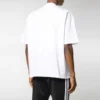 T-shirt de corte regular em malha entrelaçada BB «Branco» 578139TEV489044
