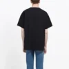 T-shirt de corte regular em malha entrelaçada BB «Preto» 578139TEV481361