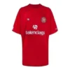 T-shirt de futebol oversized «Red White» 641666TJV056540