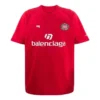 T-shirt de futebol oversized «Vermelho Branco» 641658TJV516540