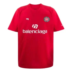 T-shirt de futebol oversized «Vermelho Branco» 641658TJV516540