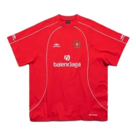 T-shirt de futebol Oversized «Vermelho Branco» 777705TPVV36643