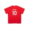 T-shirt de futebol Oversized «Vermelho Branco» 777705TPVV36643
