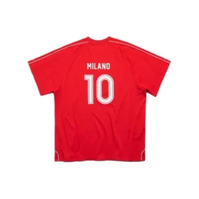 T-shirt de futebol Oversized «Vermelho Branco» 777705TPVV36643