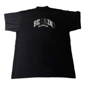 T-shirt de gola redonda BE KIND “Black” 739028TPVD51569