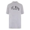 T-shirt de gola redonda BE KIND «Cinza» 739028TPVD51167