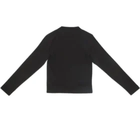 T-shirt de manga comprida do Fashion Institute, corte médio «Black» 698124TMVH51073 T-shirt de manga comprida do Fashion Institute, corte médio «Black» 698124TMVH51073