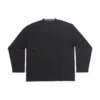 T-shirt de manga comprida Oversized «Black Faded» 739783TOVF49034