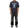 T-shirt de manga curta com logótipo Varsity «Navy» 612966TMV954140