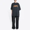 T-shirt de manga curta do Metallica, corte oversized «Black Orange» 694576TMV880105