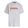 T-shirt de manga curta do Metallica, corte oversized «Branco Laranja» 694576TMV880901