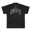 T-shirt de skater oversized «Black Faded» 739028TOVN21055