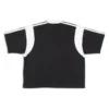 T-shirt desportiva B com corte largo «Preto e Branco» 699182TMVC41070