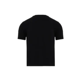 T-shirt desportiva B encolhida «Preto Branco» 704070TMVG43869