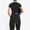 T-shirt desportiva B encolhida «Preto Branco» 704070TMVG43869