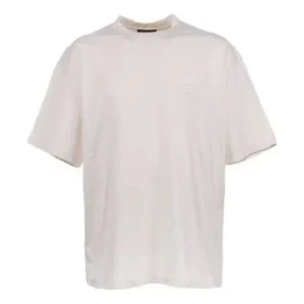 T-shirt desportiva de corte médio «Chalky White» 612966TLV999080