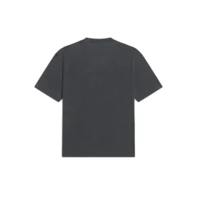 T-shirt desportiva de corte médio «Washed Black» 612966TLV991070
