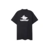 T-shirt desportivo em camadas, oversized «Black White» 739028TPVF21070