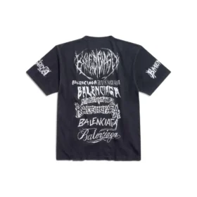 T-shirt DIY Metal «Black White» 641675TPVO31569