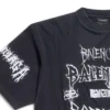 T-shirt DIY Metal «Black White» 641675TPVO31569