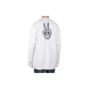 T-shirt Drip Peace, corte largo, «Branco» 651796TKVA18639
