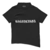 T-shirt encolhida estilo gótico «Black White» 788246TQVJ51569