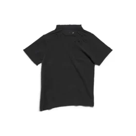 T-shirt encolhida estilo gótico «Black White» 788246TQVJ51569
