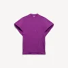 T-shirt estruturada para mulher em violeta