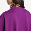 T-shirt estruturada para mulher em violeta