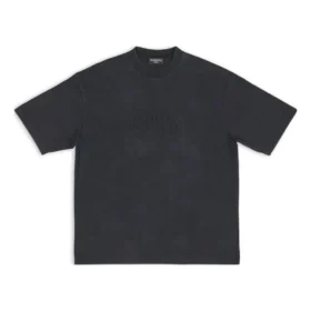 T-shirt Fashion Institute, corte médio, «Washed Black» 612966TMVH68190