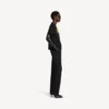 T-shirt feminina Balenciaga Sacra Cœur de corte médio em preto