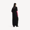 T-shirt feminina com estampa de comboio em preto