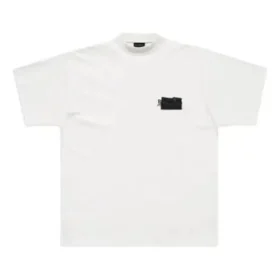 T-shirt Gaffer com logótipo, corte largo «Ecru» 712398TNVG19592