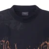 T-shirt Heavy Metal, corte largo «Black Faded» 744439TOVE11055