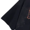 T-shirt Heavy Metal, corte largo «Black Faded» 744439TOVE11055
