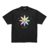 T-shirt «How Do You Feel» de corte médio «Black» 764235TQVS31055