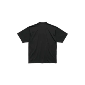 T-shirt «How Do You Feel» de corte médio «Black» 764235TQVS31055